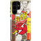 DC Comics The Flash Vintage Action Pose Pattern Galaxy S22 Ultra Pro Case
