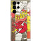 DC Comics The Flash Vintage Action Pose Pattern Galaxy S22 Ultra Skin