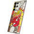 DC Comics The Flash Vintage Action Pose Pattern Galaxy S22 Ultra Skin