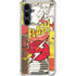 DC Comics Flash Block Pattern Galaxy S23 FE Clear Case