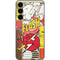 DC Comics The Flash Vintage Action Pose Pattern Galaxy S23 Plus Skin