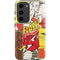DC Comics The Flash Vintage Action Pose Pattern Galaxy S23 Pro Case