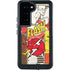 DC Comics The Flash Vintage Action Pose Pattern Galaxy S23 Waterproof Case