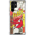 DC Comics Flash Block Pattern Galaxy S24 Ultra Clear Case