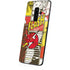 DC Comics The Flash Vintage Action Pose Pattern Galaxy S9 Plus Skin