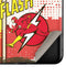 DC Comics The Flash Vintage Action Pose Pattern Galaxy Z Flip Skin