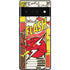 DC Comics The Flash Vintage Action Pose Pattern Google Pixel 6 Pro Skin