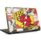 DC Comics The Flash Vintage Action Pose Pattern Dell Inspiron Skin