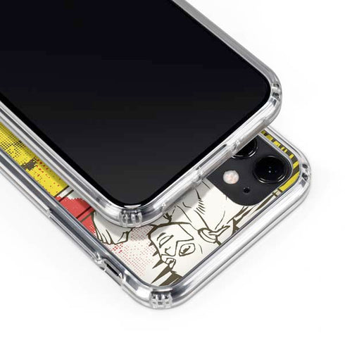 DC Comics Flash Block Pattern iPhone 11 Clear Case