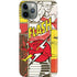 DC Comics The Flash Vintage Action Pose Pattern iPhone 11 Pro Lite Case