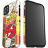 DC Comics The Flash Vintage Action Pose Pattern iPhone 11 Pro Max Impact Case