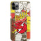 DC Comics The Flash Vintage Action Pose Pattern iPhone 11 Pro Max Lite Case