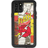 DC Comics The Flash Vintage Action Pose Pattern iPhone 11 Pro Waterproof Case