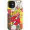 DC Comics The Flash Vintage Action Pose Pattern iPhone 12 Impact Case
