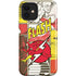 DC Comics The Flash Vintage Action Pose Pattern iPhone 12 Impact Case