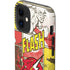 DC Comics The Flash Vintage Action Pose Pattern iPhone 12 Impact Case