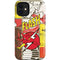 DC Comics The Flash Vintage Action Pose Pattern iPhone 12 Mini Impact Case