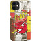 DC Comics The Flash Vintage Action Pose Pattern iPhone 12 Mini Lite Case
