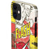 DC Comics The Flash Vintage Action Pose Pattern iPhone 12 Mini Lite Case