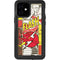 DC Comics The Flash Vintage Action Pose Pattern iPhone 12 Mini Waterproof Case