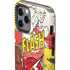 DC Comics The Flash Vintage Action Pose Pattern iPhone 12 Pro Impact Case