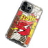 DC Comics The Flash Vintage Action Pose Pattern iPhone 13 Pro Max Clear Case