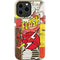 DC Comics The Flash Vintage Action Pose Pattern iPhone 13 Pro Max Impact Case