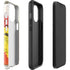 DC Comics The Flash Vintage Action Pose Pattern iPhone 13 Pro Max Impact Case