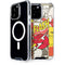 DC Comics The Flash Vintage Action Pose Pattern iPhone 13 Pro Max MagSafe Case