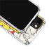 DC Comics The Flash Vintage Action Pose Pattern iPhone 14 Plus Clear Case