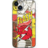 DC Comics The Flash Vintage Action Pose Pattern iPhone 14 Plus Skin