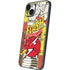 DC Comics The Flash Vintage Action Pose Pattern iPhone 14 Plus Skin