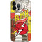 DC Comics The Flash Vintage Action Pose Pattern iPhone 14 Pro Max Skin