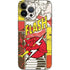 DC Comics The Flash Vintage Action Pose Pattern iPhone 14 Pro Max Skin