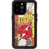 DC Comics The Flash Vintage Action Pose Pattern iPhone 14 Pro Max Waterproof Case