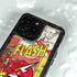 DC Comics The Flash Vintage Action Pose Pattern iPhone 14 Pro Max Waterproof Case