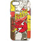 DC Comics The Flash Vintage Action Pose Pattern iPhone 8 Pro Case