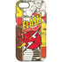 DC Comics The Flash Vintage Action Pose Pattern iPhone 8 Pro Case