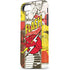 DC Comics The Flash Vintage Action Pose Pattern iPhone 8 Pro Case