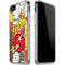 DC Comics The Flash Vintage Action Pose Pattern iPhone SE (2nd & 3rd Gen) Clear Case