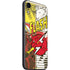DC Comics The Flash Vintage Action Pose Pattern iPhone SE (2nd & 3rd Gen) Skin