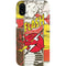 DC Comics The Flash Vintage Action Pose Pattern iPhone XR Pro Case