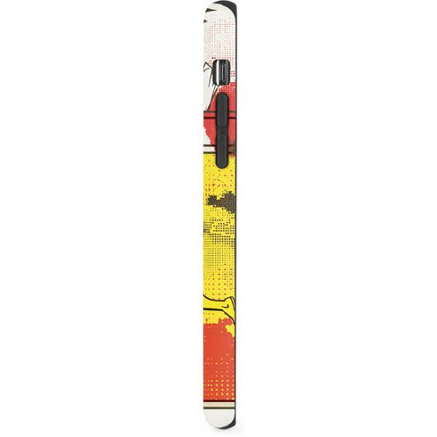 DC Comics The Flash Vintage Action Pose Pattern iPhone XR Pro Case
