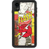 DC Comics The Flash Vintage Action Pose Pattern iPhone XR Waterproof Case