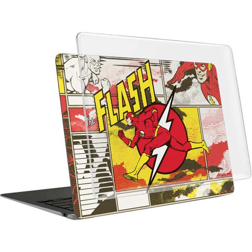 DC Comics Flash Block Pattern MacBook Air 13in M1 (2021) Case plus Skin