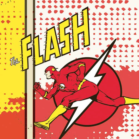 DC Comics The Flash Vintage Action Pose Pattern Moto E5 Play Skin