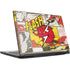 DC Comics The Flash Vintage Action Pose Pattern MSI GS65 Stealth Laptop Skin