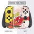 DC Comics The Flash Vintage Action Pose Pattern Nintendo Switch Bundle Skin