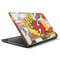 DC Comics The Flash Vintage Action Pose Pattern HP Notebook Skin