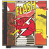 DC Comics The Flash Vintage Action Pose Pattern NZXT H510 Compact ATX Mid-Tower Case Skin